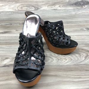 Nine West Open Toe Mules Clogs